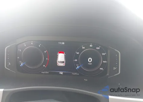 2022 Volkswagen Atlas 3.6L V6 Sel Premium R-Line из США, поврежденный, VIN 1V2FR2CA1NC515416